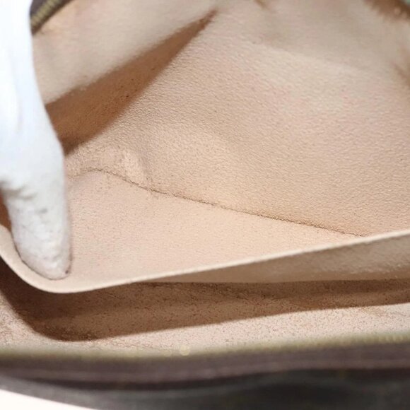 LOUIS VUITTON Monogram Trousse Demi Ronde Cosmetic Pouch - Picture 14 of 15